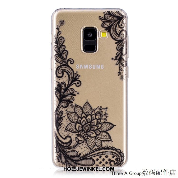 Samsung Galaxy A8 2018 Hoesje Zacht Ster Mobiele Telefoon, Samsung Galaxy A8 2018 Hoesje Anti-fall All Inclusive