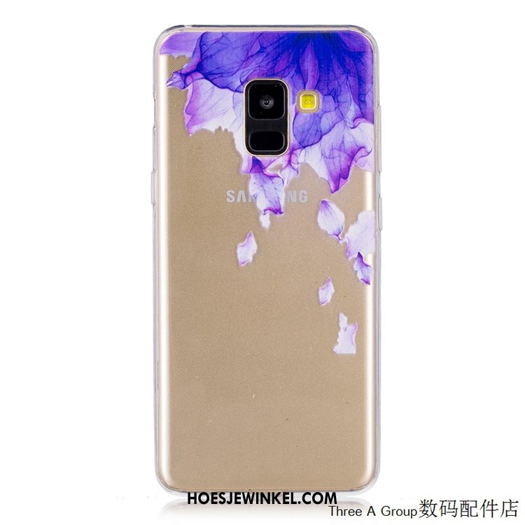 Samsung Galaxy A8 2018 Hoesje Zacht Ster Mobiele Telefoon, Samsung Galaxy A8 2018 Hoesje Anti-fall All Inclusive