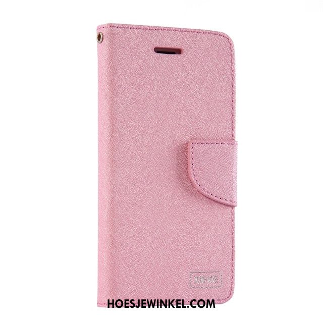 Samsung Galaxy A8 Hoesje Folio Leren Etui Hoes, Samsung Galaxy A8 Hoesje Groen Ster