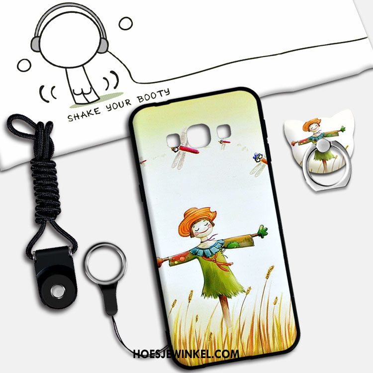 Samsung Galaxy A8 Hoesje Hanger Anti-fall Ster, Samsung Galaxy A8 Hoesje Bescherming Zacht