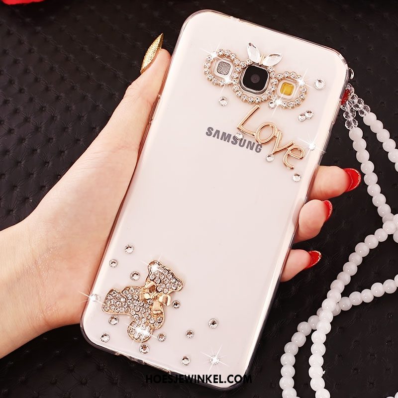 Samsung Galaxy A8 Hoesje Met Strass Mooie Hanger, Samsung Galaxy A8 Hoesje Hoes Anti-fall