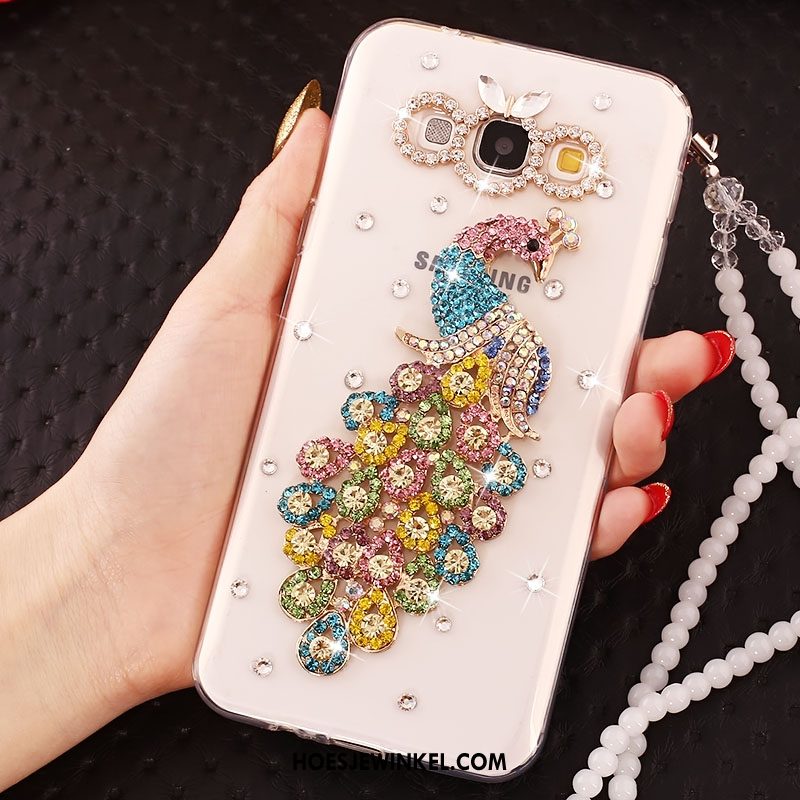 Samsung Galaxy A8 Hoesje Met Strass Mooie Hanger, Samsung Galaxy A8 Hoesje Hoes Anti-fall