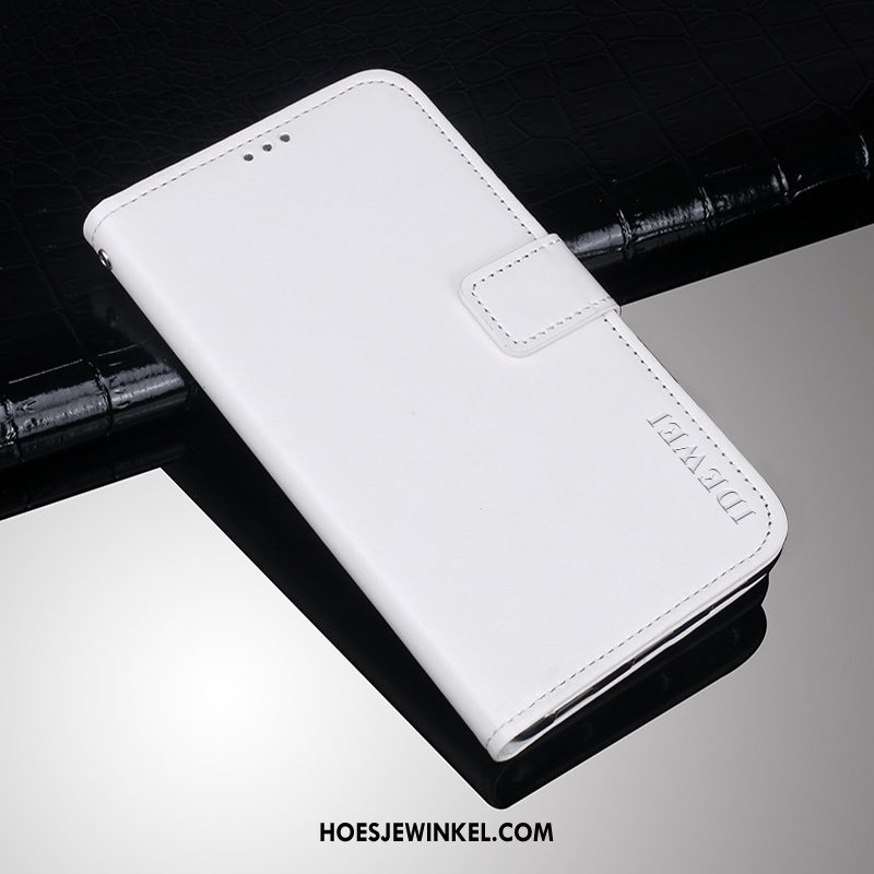 Samsung Galaxy A8 Hoesje Mobiele Telefoon Hoes Ster, Samsung Galaxy A8 Hoesje Geel Leren Etui
