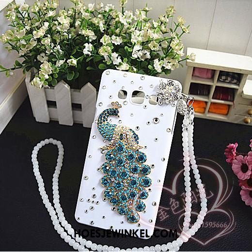 Samsung Galaxy A8 Hoesje Mobiele Telefoon Met Strass Scheppend, Samsung Galaxy A8 Hoesje Ster Bescherming