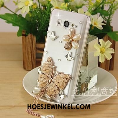 Samsung Galaxy A8 Hoesje Ster Hard Met Strass, Samsung Galaxy A8 Hoesje Bescherming Mobiele Telefoon