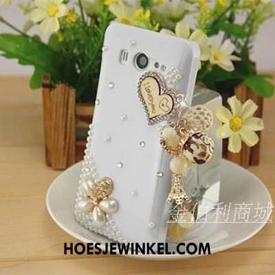 Samsung Galaxy A8 Hoesje Ster Hard Met Strass, Samsung Galaxy A8 Hoesje Bescherming Mobiele Telefoon