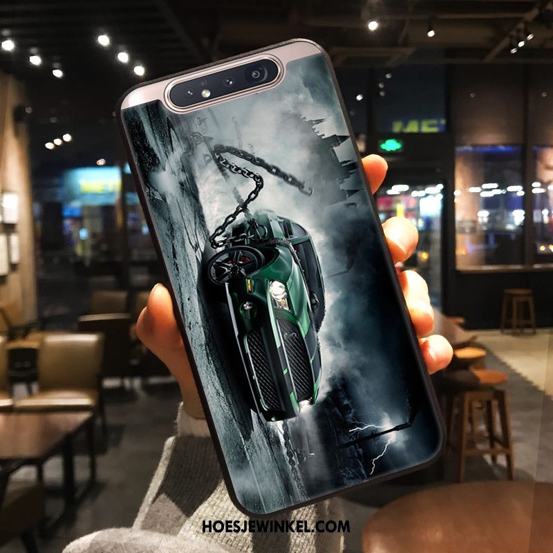 Samsung Galaxy A80 Hoesje Hoes Anti-fall Mobiele Telefoon, Samsung Galaxy A80 Hoesje Bescherming Groen