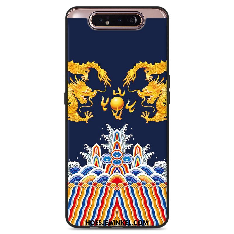 Samsung Galaxy A80 Hoesje Hoes Mobiele Telefoon Grijs, Samsung Galaxy A80 Hoesje Ster Lovers