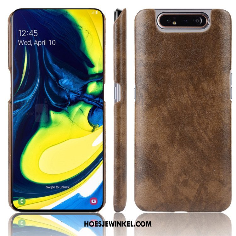 Samsung Galaxy A80 Hoesje Patroon Tas Ster, Samsung Galaxy A80 Hoesje Hard Mobiele Telefoon