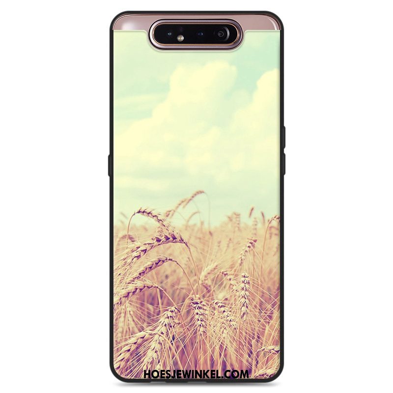 Samsung Galaxy A80 Hoesje Spotprent Anti-fall Nieuw, Samsung Galaxy A80 Hoesje Rood Ster