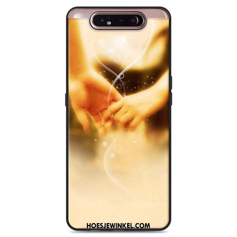 Samsung Galaxy A80 Hoesje Spotprent Anti-fall Nieuw, Samsung Galaxy A80 Hoesje Rood Ster