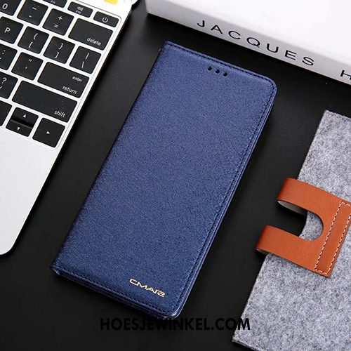 Samsung Galaxy A8s Hoesje Anti-fall Leren Etui Mobiele Telefoon, Samsung Galaxy A8s Hoesje Folio Hoes