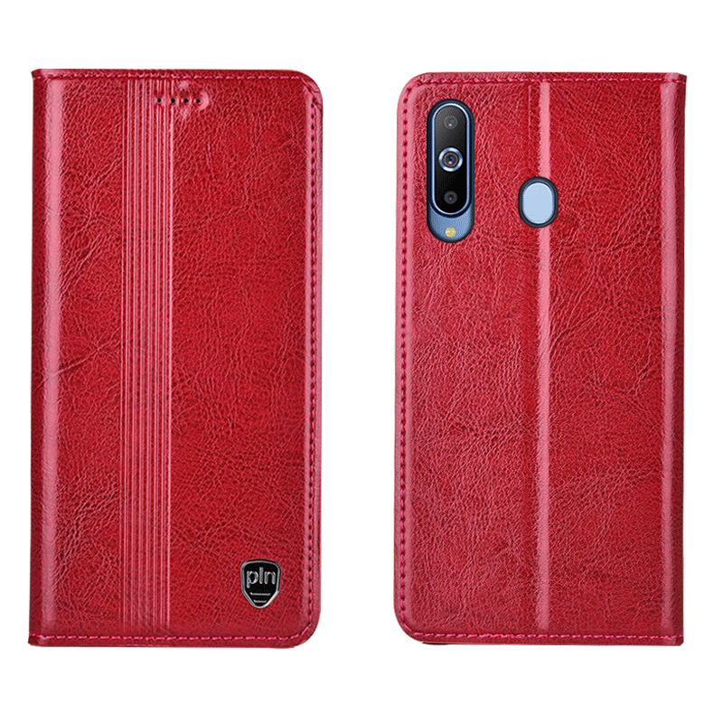 Samsung Galaxy A8s Hoesje Anti-fall Leren Etui Mobiele Telefoon, Samsung Galaxy A8s Hoesje Ster Hoes