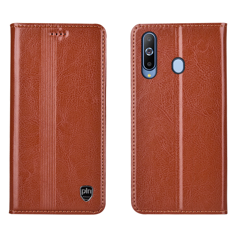 Samsung Galaxy A8s Hoesje Anti-fall Leren Etui Mobiele Telefoon, Samsung Galaxy A8s Hoesje Ster Hoes