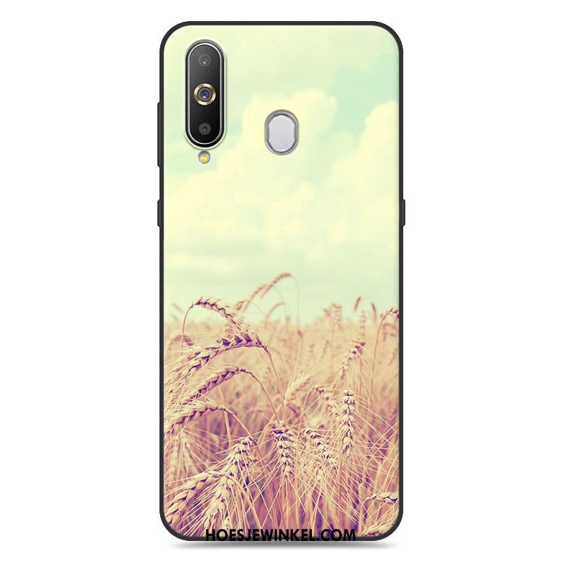 Samsung Galaxy A8s Hoesje Hoes All Inclusive Anti-fall, Samsung Galaxy A8s Hoesje Ster Zacht Beige