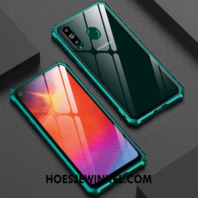 Samsung Galaxy A8s Hoesje Nieuw Bescherming Omlijsting, Samsung Galaxy A8s Hoesje Groen Hoes