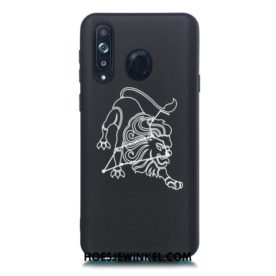 Samsung Galaxy A8s Hoesje Schrobben Dun Hoes, Samsung Galaxy A8s Hoesje Hanger Zacht