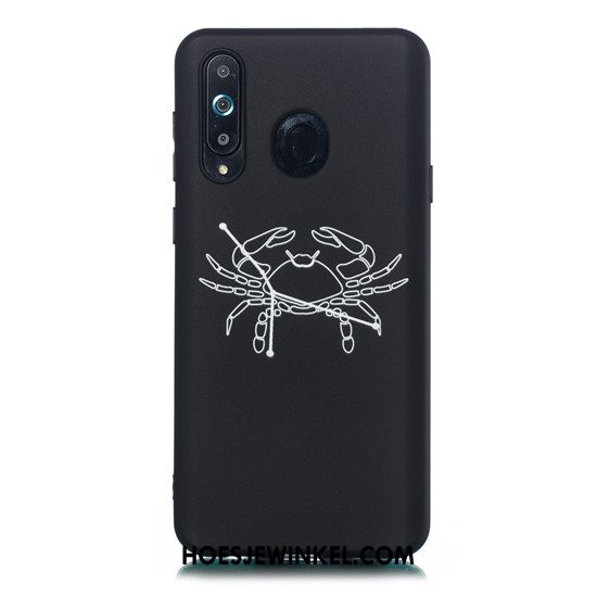 Samsung Galaxy A8s Hoesje Schrobben Dun Hoes, Samsung Galaxy A8s Hoesje Hanger Zacht