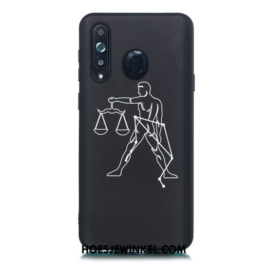 Samsung Galaxy A8s Hoesje Schrobben Dun Hoes, Samsung Galaxy A8s Hoesje Hanger Zacht