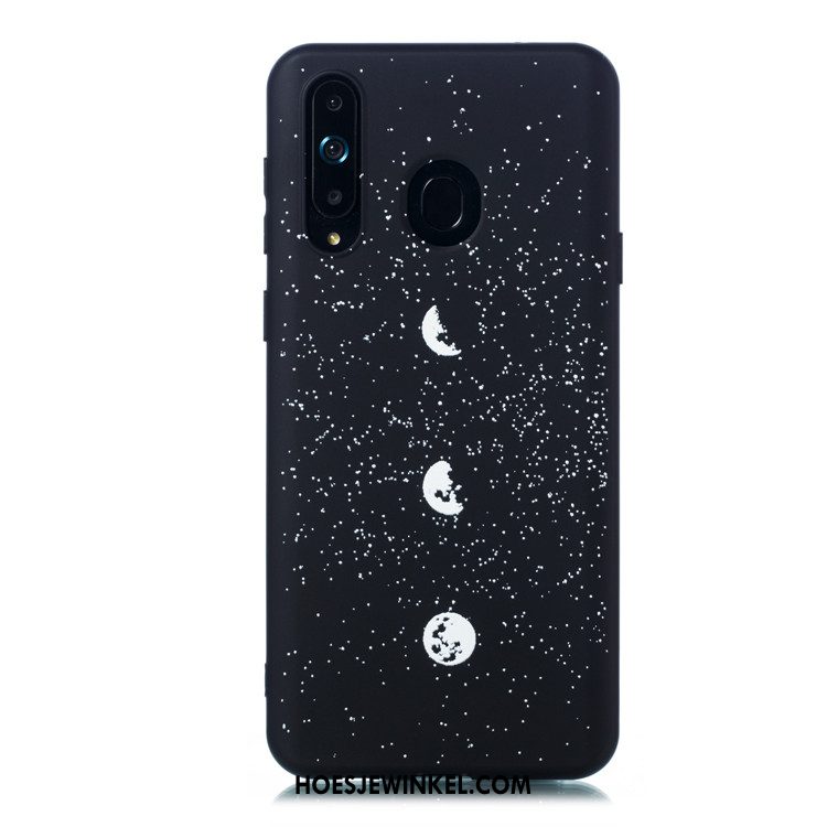 Samsung Galaxy A8s Hoesje Schrobben Dun Hoes, Samsung Galaxy A8s Hoesje Hanger Zacht