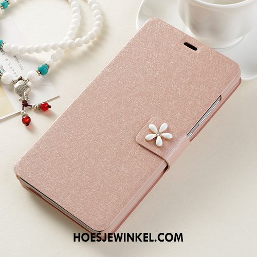 Samsung Galaxy A9 2018 Hoesje Bescherming Hoes Trend, Samsung Galaxy A9 2018 Hoesje Leren Etui Ster