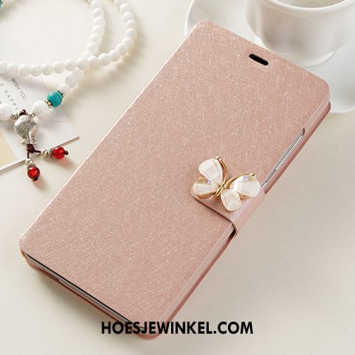 Samsung Galaxy A9 2018 Hoesje Bescherming Hoes Trend, Samsung Galaxy A9 2018 Hoesje Leren Etui Ster