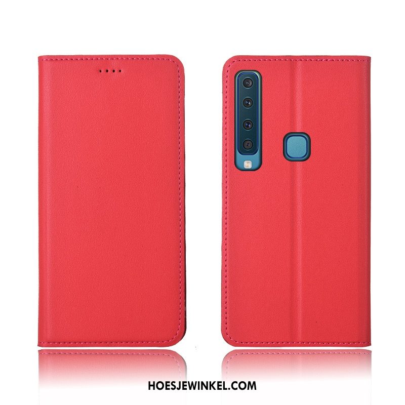 Samsung Galaxy A9 2018 Hoesje Hoes Rood Anti-fall, Samsung Galaxy A9 2018 Hoesje All Inclusive Mobiele Telefoon
