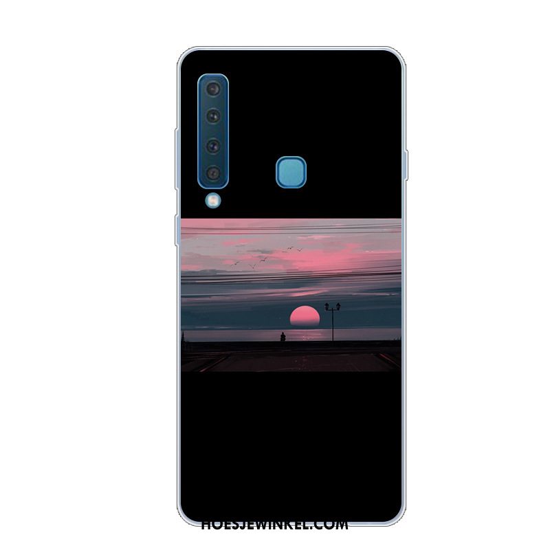 Samsung Galaxy A9 2018 Hoesje Persoonlijk Mesh Zacht, Samsung Galaxy A9 2018 Hoesje Scheppend Hanger