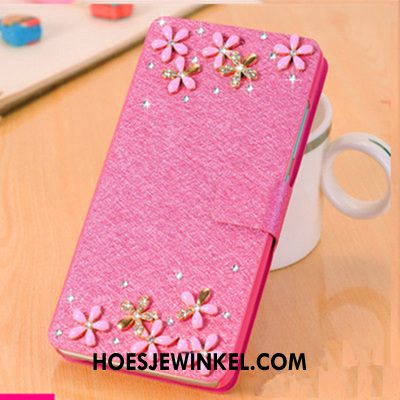 Samsung Galaxy A9 2018 Hoesje Rood Hoes Roze, Samsung Galaxy A9 2018 Hoesje Mini Ster