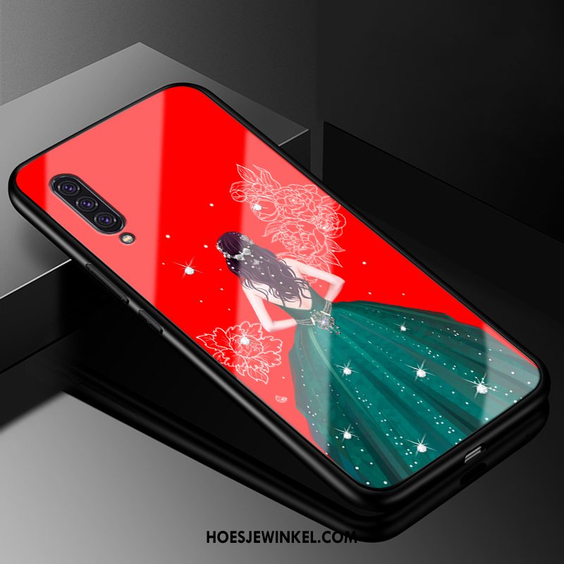 Samsung Galaxy A90 5g Hoesje All Inclusive Siliconen Bescherming, Samsung Galaxy A90 5g Hoesje Ster Zacht