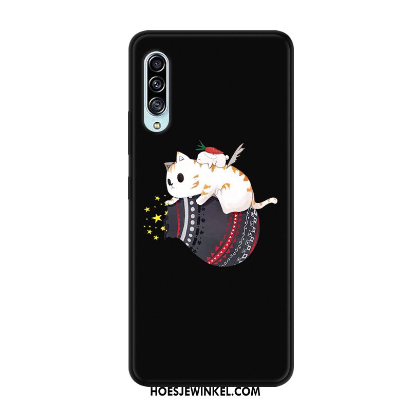 Samsung Galaxy A90 5g Hoesje Anti-fall Zwart Ster, Samsung Galaxy A90 5g Hoesje Mobiele Telefoon Pas