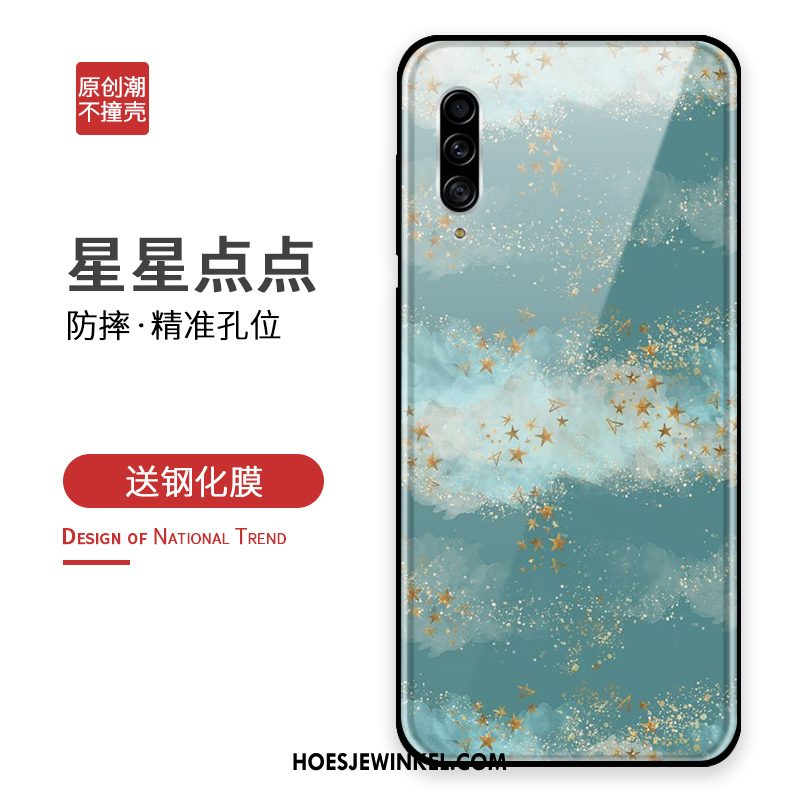 Samsung Galaxy A90 5g Hoesje Glas Anti-fall Ster, Samsung Galaxy A90 5g Hoesje Scheppend Mobiele Telefoon