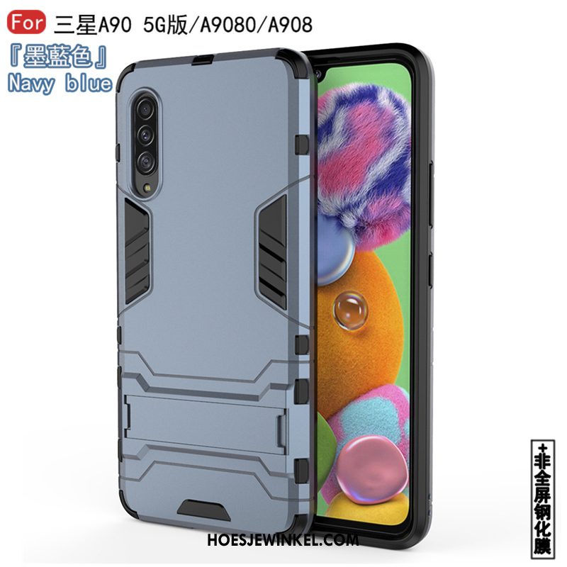 Samsung Galaxy A90 5g Hoesje Hard Persoonlijk Anti-fall, Samsung Galaxy A90 5g Hoesje Siliconen Wit