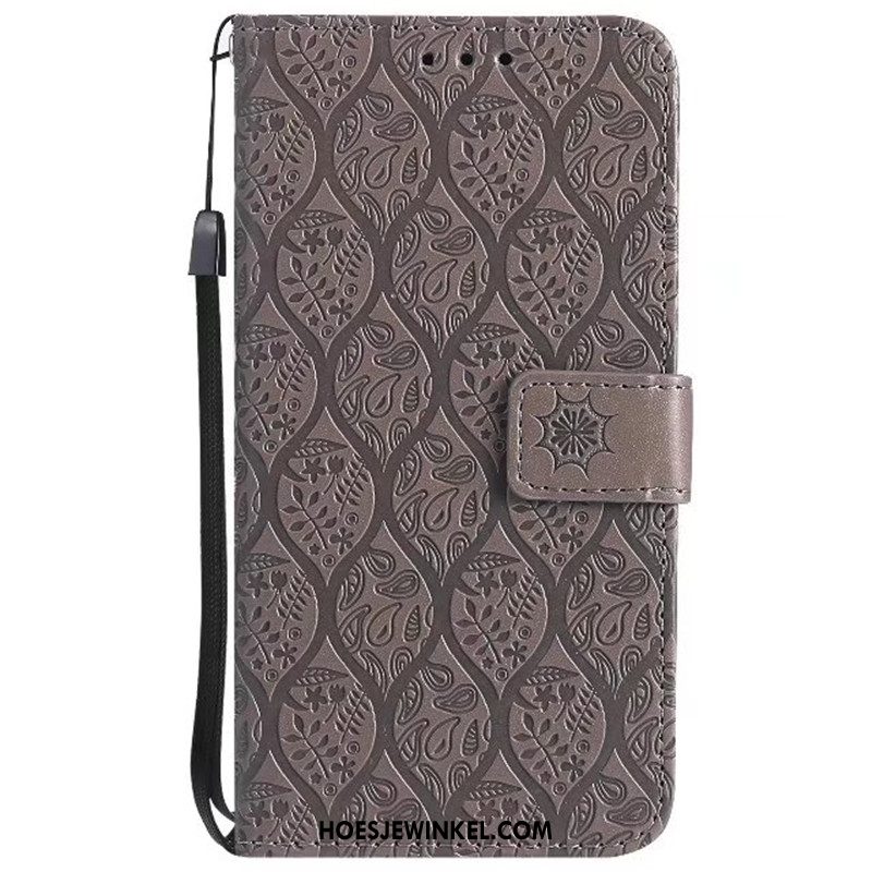 Samsung Galaxy J3 2017 Hoesje Leren Etui Bescherming Folio, Samsung Galaxy J3 2017 Hoesje Rose Goud Zacht