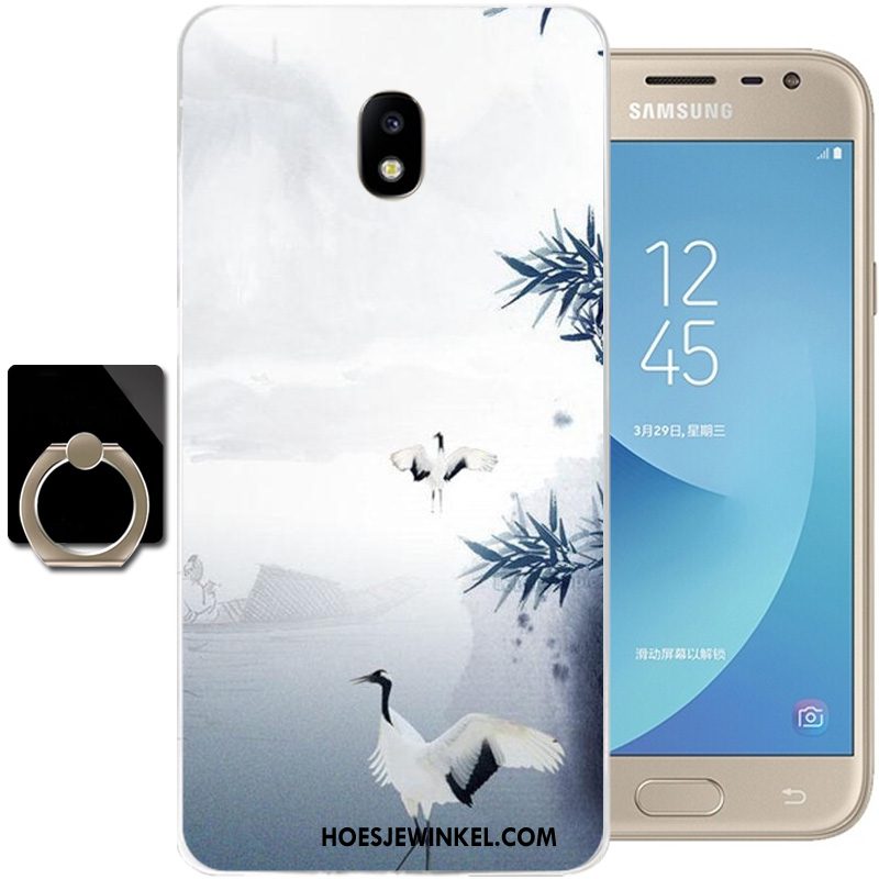 Samsung Galaxy J3 2017 Hoesje Mobiele Telefoon Zacht Inkt, Samsung Galaxy J3 2017 Hoesje All Inclusive Anti-fall