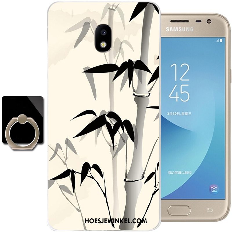 Samsung Galaxy J3 2017 Hoesje Mobiele Telefoon Zacht Inkt, Samsung Galaxy J3 2017 Hoesje All Inclusive Anti-fall