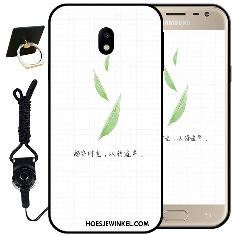 Samsung Galaxy J3 2017 Hoesje Spotprent Zacht Hanger, Samsung Galaxy J3 2017 Hoesje Bescherming Mobiele Telefoon