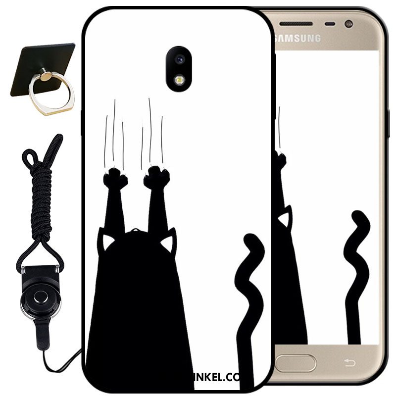 Samsung Galaxy J3 2017 Hoesje Spotprent Zacht Hanger, Samsung Galaxy J3 2017 Hoesje Bescherming Mobiele Telefoon