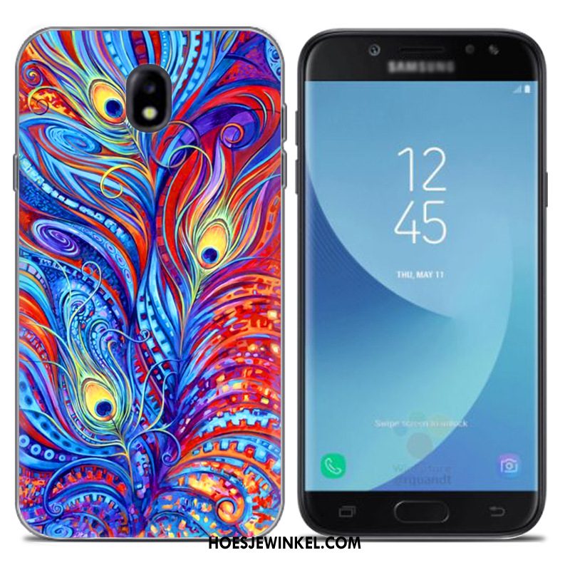 Samsung Galaxy J5 2017 Hoesje All Inclusive Ster Zacht, Samsung Galaxy J5 2017 Hoesje Wit Hoes