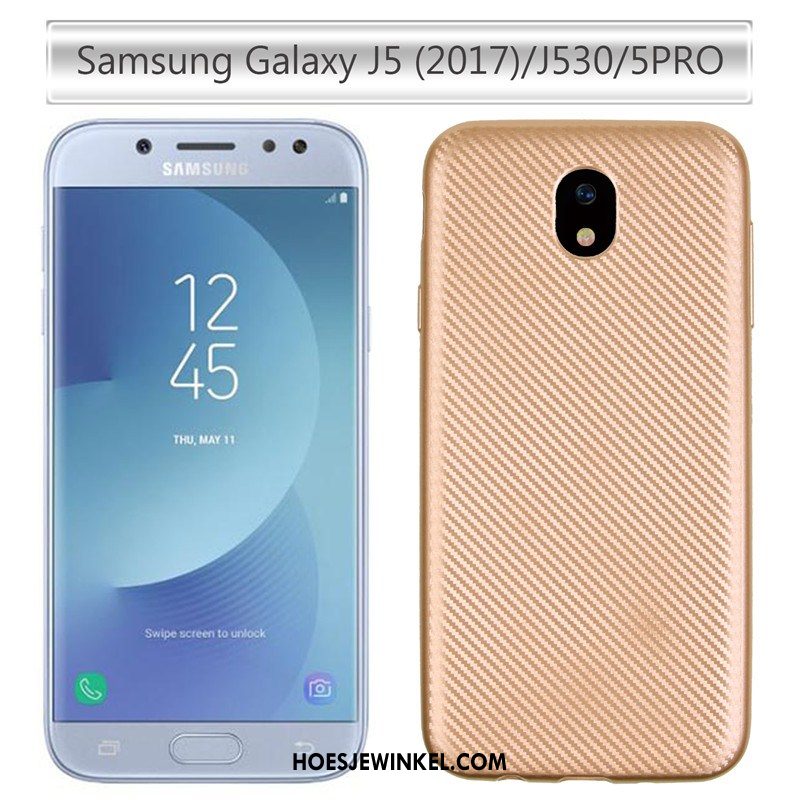 Samsung Galaxy J5 2017 Hoesje Bescherming Hoes Anti-fall, Samsung Galaxy J5 2017 Hoesje Mobiele Telefoon Fiber