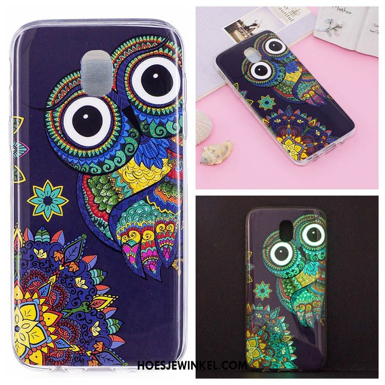 Samsung Galaxy J5 2017 Hoesje Hanger Europa Groen, Samsung Galaxy J5 2017 Hoesje Hoes Lichtende