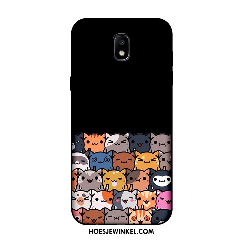 Samsung Galaxy J5 2017 Hoesje Kat Ster Zacht, Samsung Galaxy J5 2017 Hoesje Pas Blauw