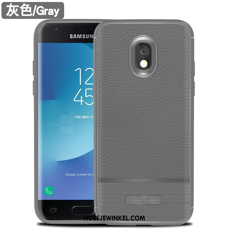 Samsung Galaxy J5 2017 Hoesje Mobiele Telefoon Grijs Ster, Samsung Galaxy J5 2017 Hoesje Zacht Europa