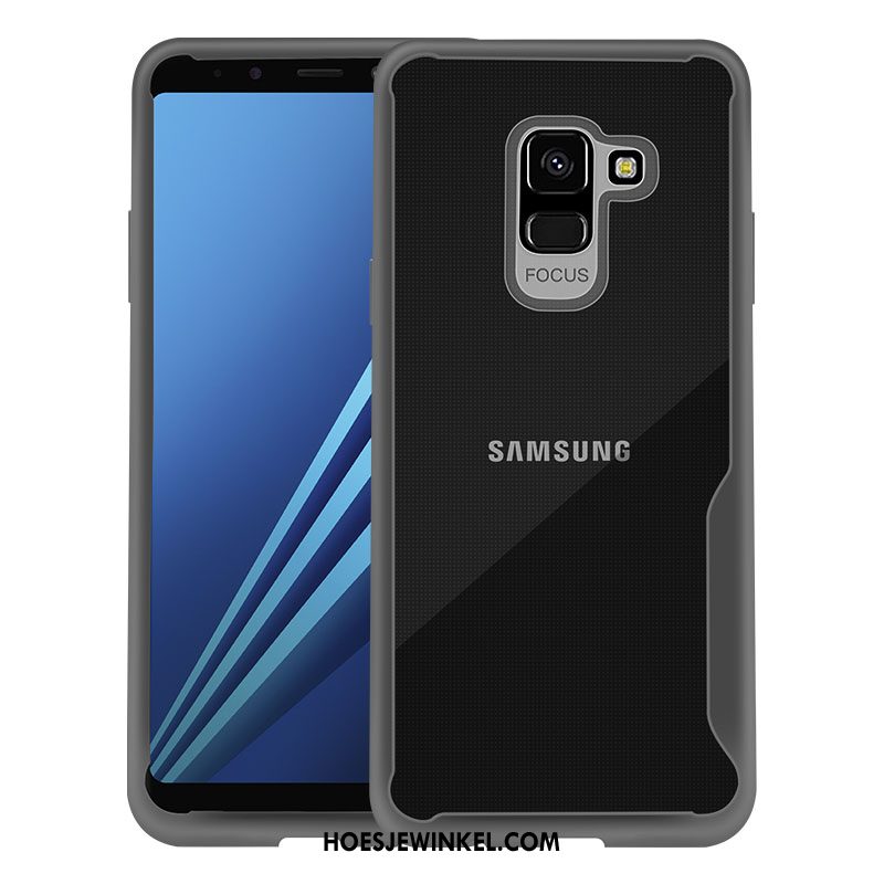 Samsung Galaxy J6 Hoesje Mobiele Telefoon Ster Zwart, Samsung Galaxy J6 Hoesje Anti-fall Hoes