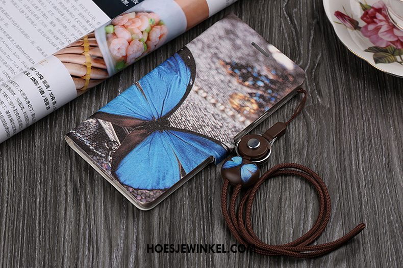 Samsung Galaxy J6 Hoesje Trendy Merk Hanger Mooie, Samsung Galaxy J6 Hoesje Clamshell Anti-fall
