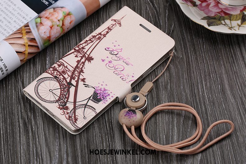 Samsung Galaxy J6 Hoesje Trendy Merk Hanger Mooie, Samsung Galaxy J6 Hoesje Clamshell Anti-fall