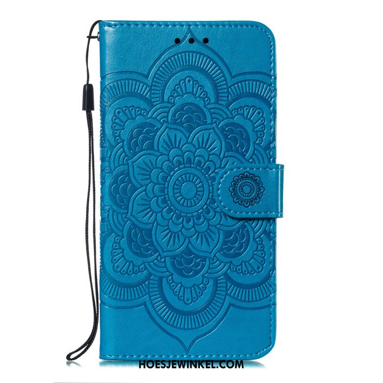 Samsung Galaxy M20 Hoesje Bescherming Totem Leren Etui, Samsung Galaxy M20 Hoesje Zon Mobiele Telefoon