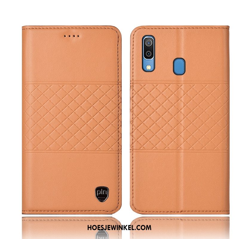 Samsung Galaxy M20 Hoesje Bescherming Zwart Folio, Samsung Galaxy M20 Hoesje Mobiele Telefoon Anti-fall