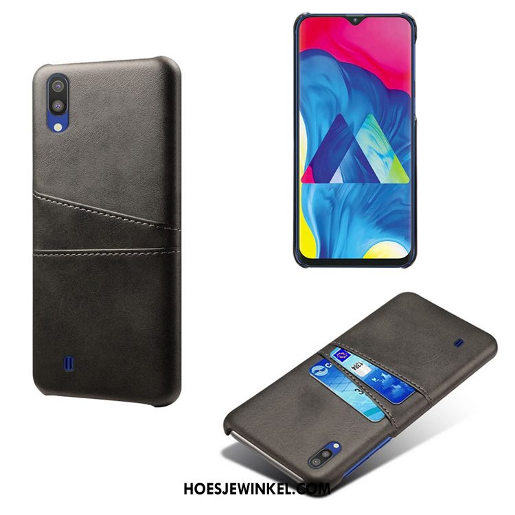 Samsung Galaxy M20 Hoesje Hoes Patroon Leer, Samsung Galaxy M20 Hoesje Ster Kaart