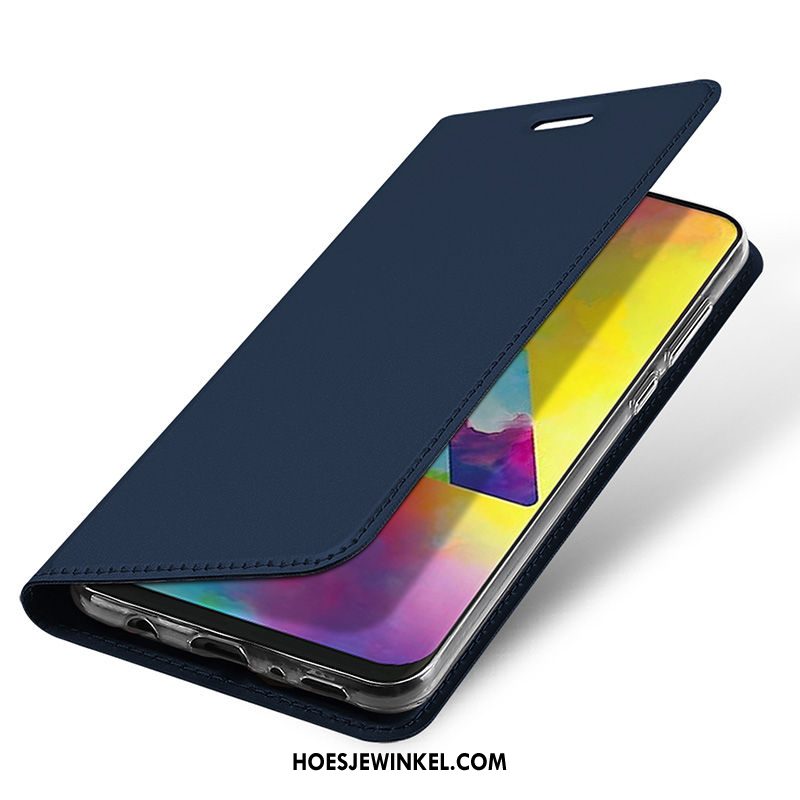 Samsung Galaxy M20 Hoesje Hoes Ster Mobiele Telefoon, Samsung Galaxy M20 Hoesje Tempereren Skärmskydd